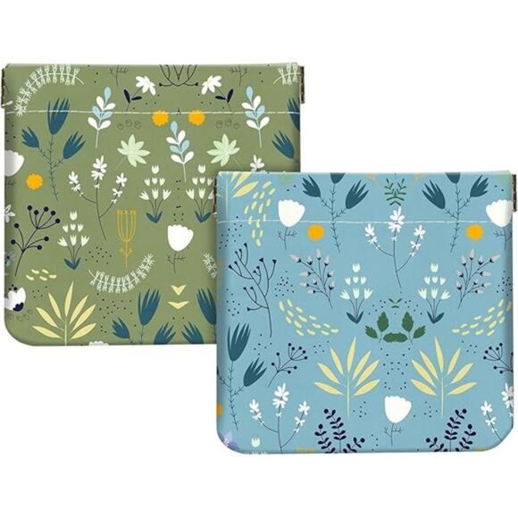 Small Coin Purse Set Mini Wallet PU Leather Change Pouch Cosmetic Bag for Women - Picture 8 of 8